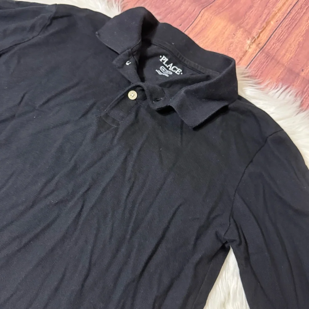 The Children’s Place Long Sleeve Polo Shirt – Kids Large (10/12)
